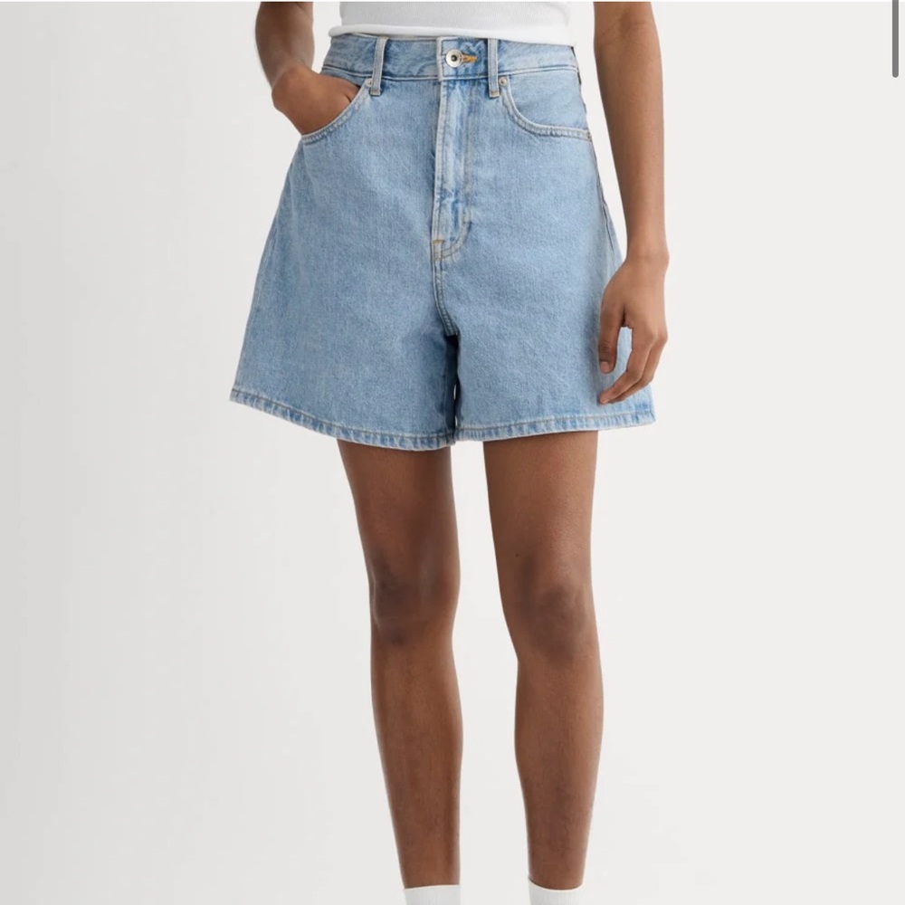 Everlane Light Blue Jean Shorts
